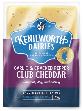 Garlic & Cracked Pepper Club Cheddar