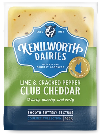 Lime & Cracked Pepper Club Cheddar