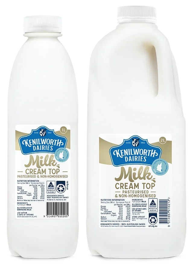Cream top milk