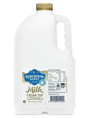 Decorative picture of Cream top milk