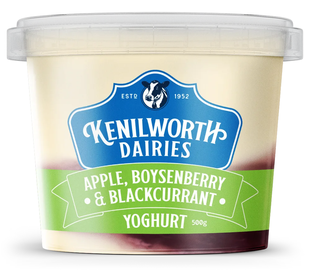 Apple, Boysenberry & blackcurrant Yoghurt