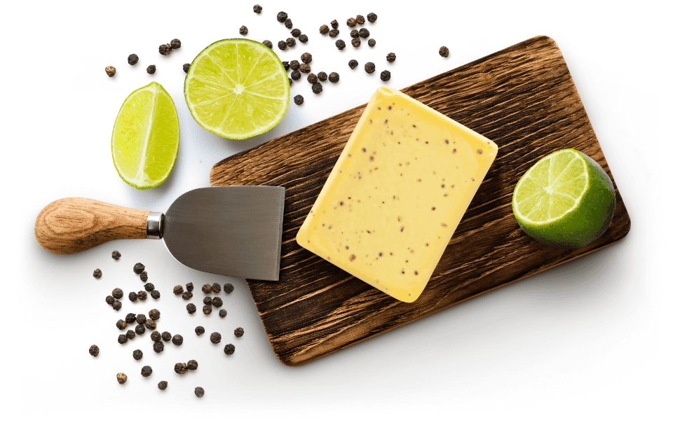 Decorative picture of Lime & Cracked Pepper Club Cheddar